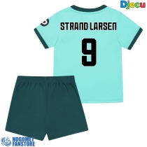 Wolves Jorgen Strand Larsen #9 Gostujuci Dres za djecu 2025-26 Kratak Rukav (+ Kratke hlače)